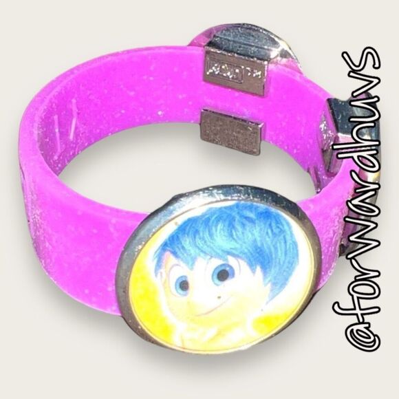 Bundle 3 for $15 Disney Youth Size Princess and Inside Out Character Bracelets S - Picture 4 of 8